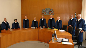 Richter am Bayerischen Verfassungsgerichtshof - Copyright Bildarchiv Bayerischer Landtag | Foto Rolf Poss