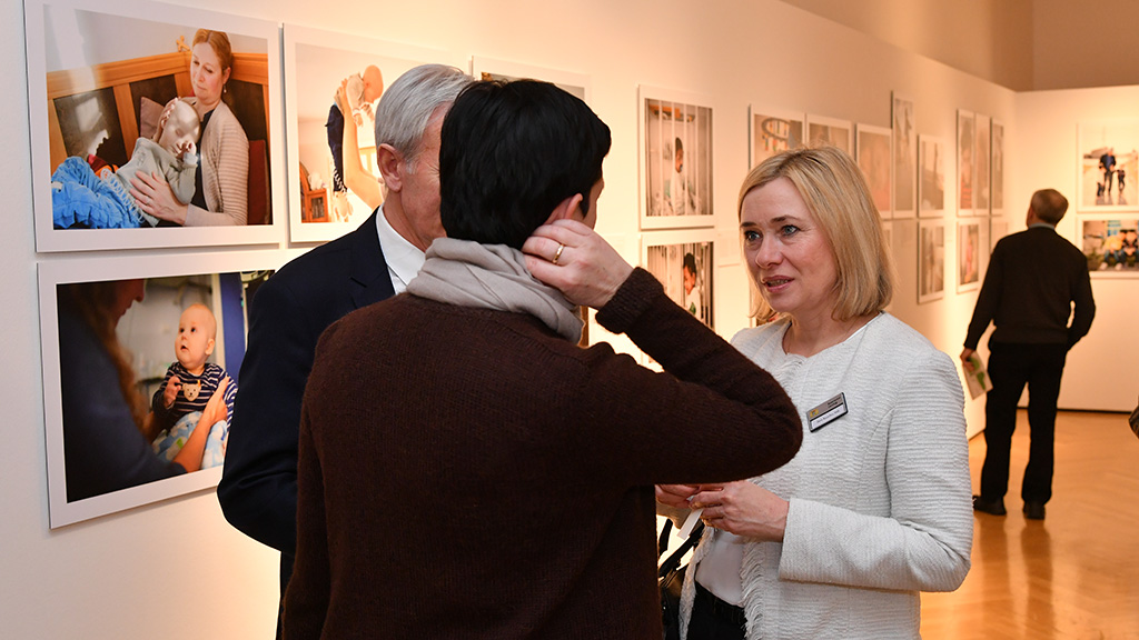 Abgeordnete Doris Rauscher im Gespräch | Foto: Rolf Poss