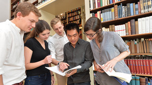 Studenten von der Stiftung Maximilianeum | Foto: Rolf Poss