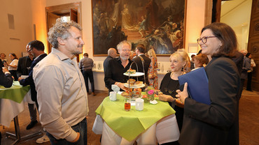 Marcus H. Rosenmüller und Landtagspräsidentin Ilse Aigner