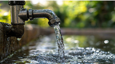 Wasserentnahme auf dem Prüfstand