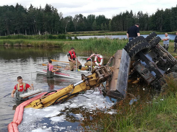 Einsatz der Feuerwehr im Landkreis Tirschenreuth. | Foto: Kreisfeuerwehrverband Tirschenreuth