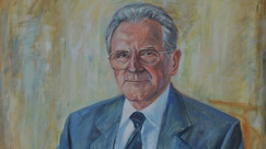 Dr. Wilhelm VORNDRAN - von 1990 bis 1994 (Gemälde von Günter Rittner) | Foto Rolf Poss