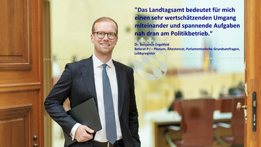 Arbeiten im Herzen der Demokratie