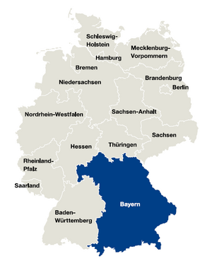Deutschland und seine 16 Bundes-Länder | Foto: Rolf Poss