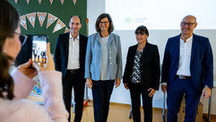 Ein Foto als Andenken an die Veranstaltung durfte natürlich auch nicht fehlen. | Foto: Lennart Preiss