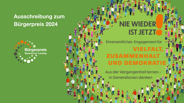 Ausschreibung Bürgerpreis 2024 | Bildarchiv Bayerischer Landtag