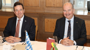 Botschafter Per Thöresson und Honorarkonsul Dr. Mathias Fontin 