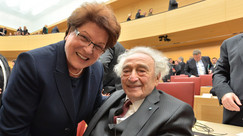 Barbara Stamm, Max Mannheimer.| Foto: Rolf Poss