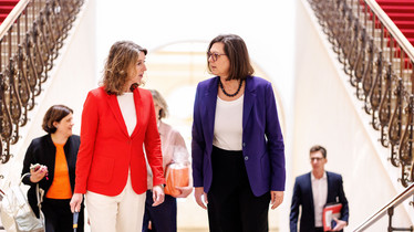 Antrittsbesuch der niederländischen Botschafterin im Landtag