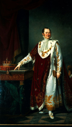 König Max I. Joseph, Gemälde von Moritz Kellerhoven | Bildarchiv Bayerischer Landtag | Foto Rolf Poss