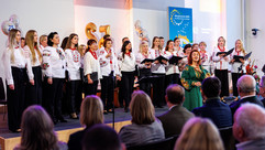 Den musikalischen Part übernahm der Ukrainische Chor Vox Animae. | Foto: Matthias Balk