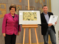 Sieger Pressefoto des Jahres: Armin Weigel mit Barbara Stamm, Präsidentin des Bayerischen Landtags | Foto: Rolf Poss
