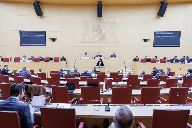 Aktuelle Stunde auf Vorschlag der CSU-Fraktion. | Bildarchiv Bayerischer Landtag