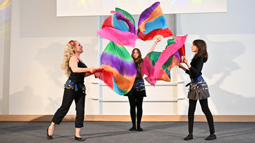 Die Gruppe Interkulturelles Tanzen aus dem Lankreis Eichstätt zeigte ihr Können. 
