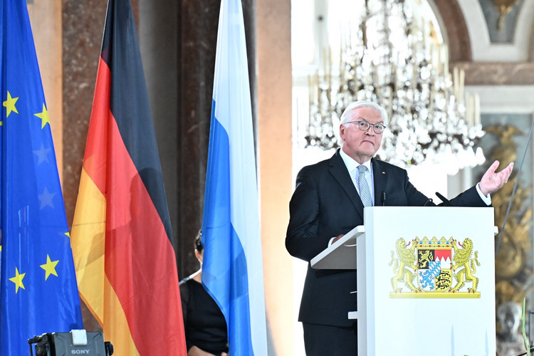 Bundespräsident Frank Walter Steinmeier sprach die Festrede zu dem Jubiläum. 