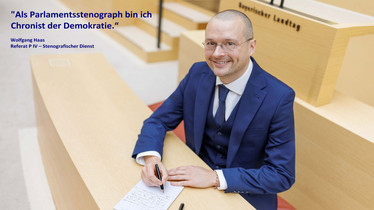 Arbeiten im Herzen der Demokratie