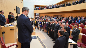 Swearing-in ceremony | photo: Rolf Poss