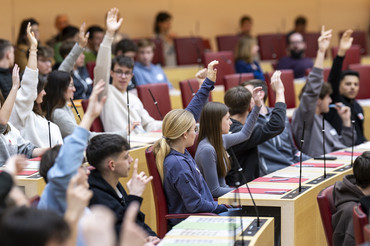 Auch im Plenum wurde intensiv debattiert.