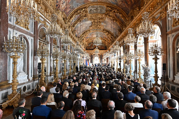 Rund 450 Gäste konnten der Bayerische Landtag und die Bayerische Staatsregierung als Gastgeber im Spiegelsaal begrüßen.