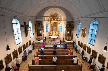 Gedenkgottesdienst in der Stephanskirche in München. | Bildarchiv Bayerischer Landtag