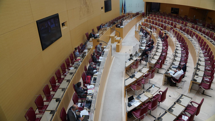 Die Anhörung fand im Plenarsaal statt. | Bildarchiv Bayerischer Landtag