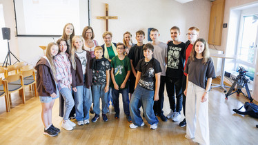 Landtagspräsidentin Ilse Aigner besucht ukrainische Kinder im Caritas Kinderdorf Irschenberg
