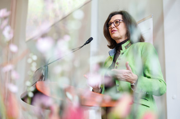 Landtagspräsidentin Ilse Aigner lobte das Wirken der Bayerischen Landschaftspflegeverbände.