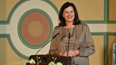 Landtagspräsidentin Ilse Aigner bei der Verleihung der Verfassungsmedaille in Gold am 06.05.2021 