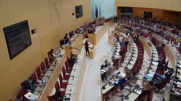 Gabriele Triebel fordert mehr Projektwochen. | Bildarchiv Bayerischer Landtag