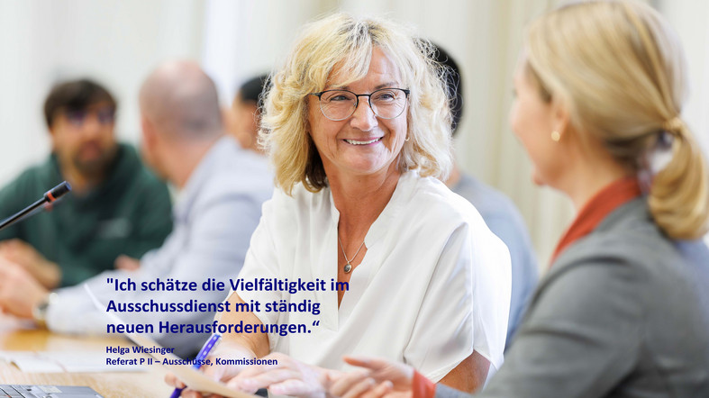 Arbeiten im Herzen der Demokratie