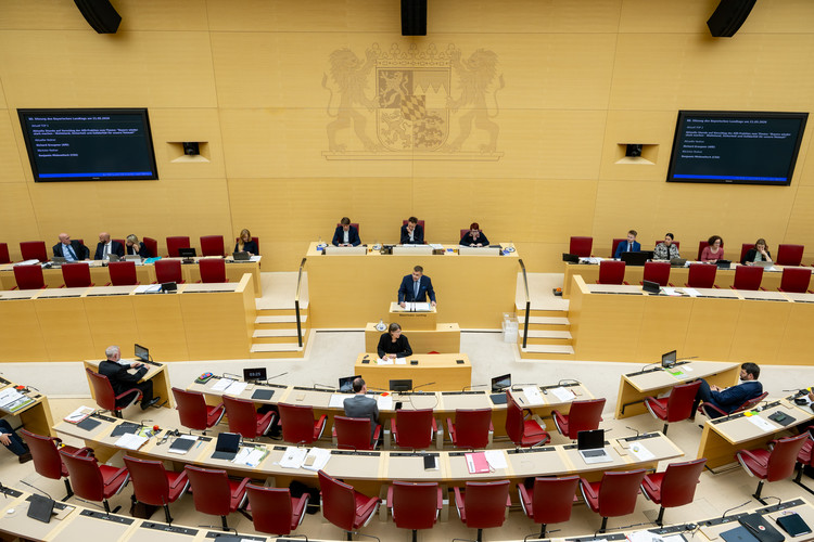 Aktuelle Stunde im Bayerischen Landtag. | Bildarchiv Bayerischer Landtag
