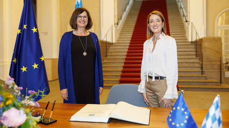 EU-Parlamentspräsidentin zu Besuch