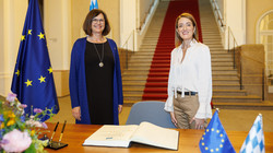 EU-Parlamentspräsidentin zu Besuch