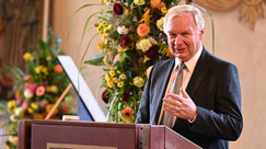 Prof. Dr. Ferdinand Kramer, der Vorsitzende des wissenschaftlichen Beirats des Ausstellungsprojekts 