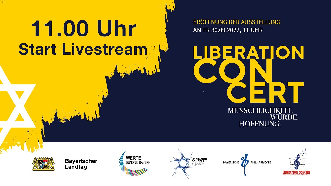 Eröffnung der Ausstellung "Liberation Concert: Menschlichkeit.Würde.Hoffnung.“