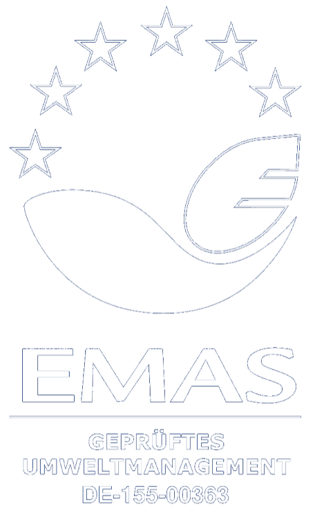Logo: EMAS geprüftes Umweltmanagement