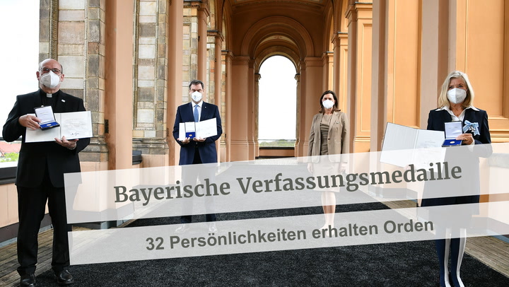 Bayerische Verfassungsmedaille 2021