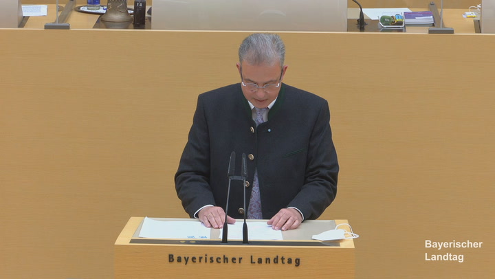 Redebeitrag Florian Streibl (Freie Wähler)