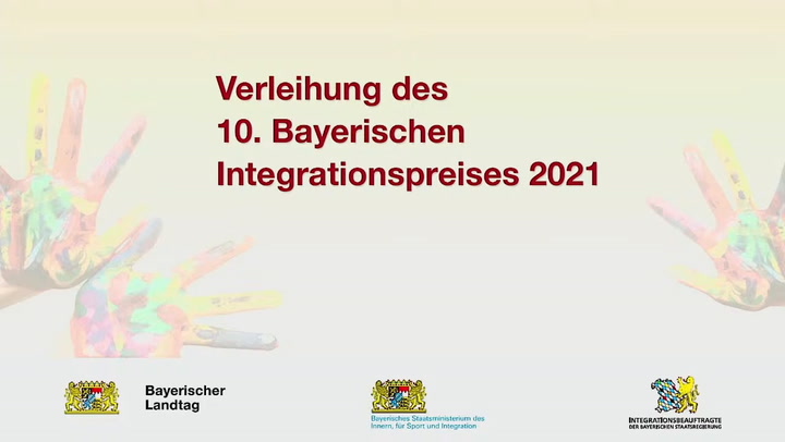Bayerischer Integrationspreis 2021 (Veranstaltung)