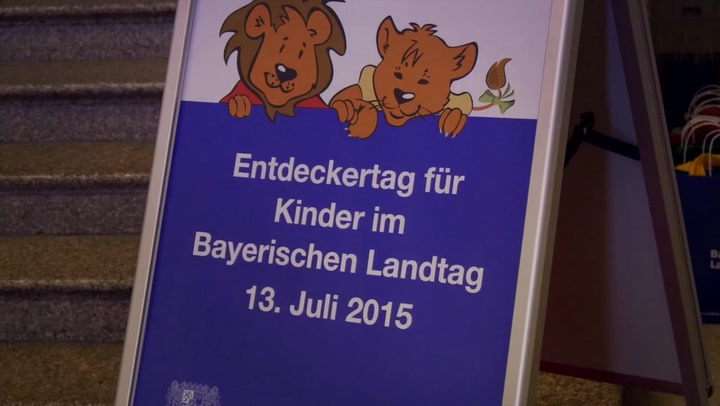 Entdeckertag für Kinder im Bayerischen Landtag am 13. Juli 2015