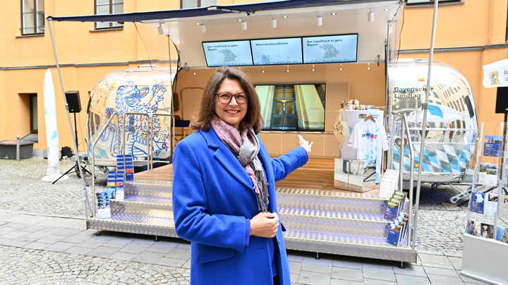 Pressekonferenz zum Bayerischen LandTruck