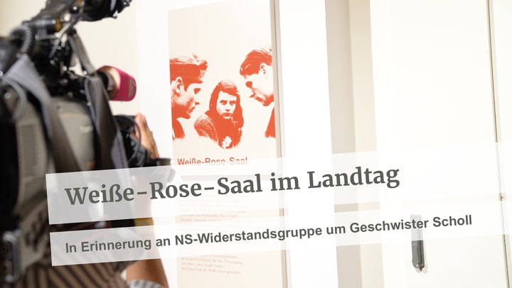 Saal 3 wird in Weiße-Rose-Saal umbenannt