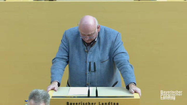 Aktuelle Stunde Bündnis 90 Die Grünen - Franz Bergmüller (AfD)